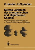 G. Jander (U. A.) | Kurzes Lehrbuch Der Anorganischen Und Allgemeinen Chemie
