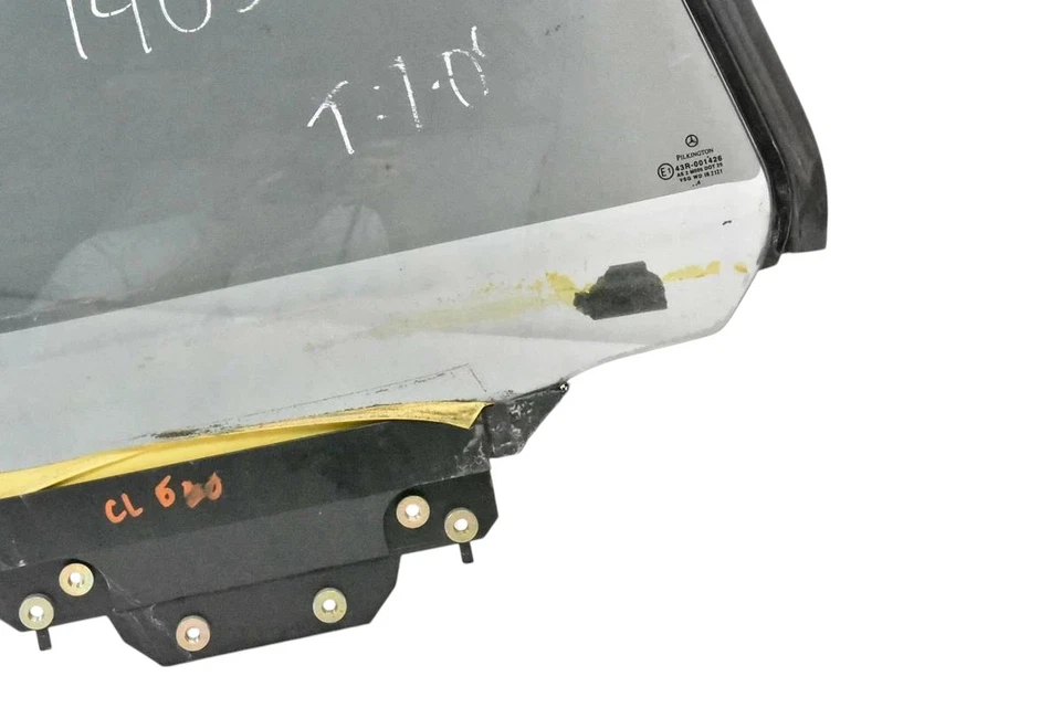 Mercedes W215 CL500 CL55 AMG 2000-06 cuarto de ventana lateral derecho cristal fabricante original Foto 4 de 4