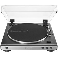 Audio-Technica AT-LP60X-GM Fully Automatic Belt-Drive Turntable 33-1/3  45 RPM
