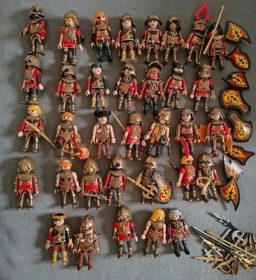 PLAYMOBIL 33 Burnham Riders Figuren, Nordmänner, Ritter  Raubritter  Burg