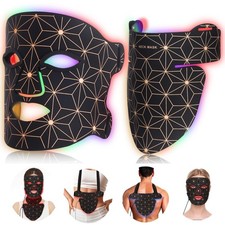 Red Light Therapy for Face and Neck, 8 Colors LED Face Mask Light Therapy wit...