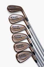 Cobra King Forged Tec Copper Iron Set 5-PW KBS $-Taper Lite Steel Regular RH