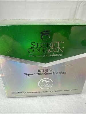 SECRET COLLAGEN Intensive Pigmentation Correction Mask Radiant Skin New Sealed