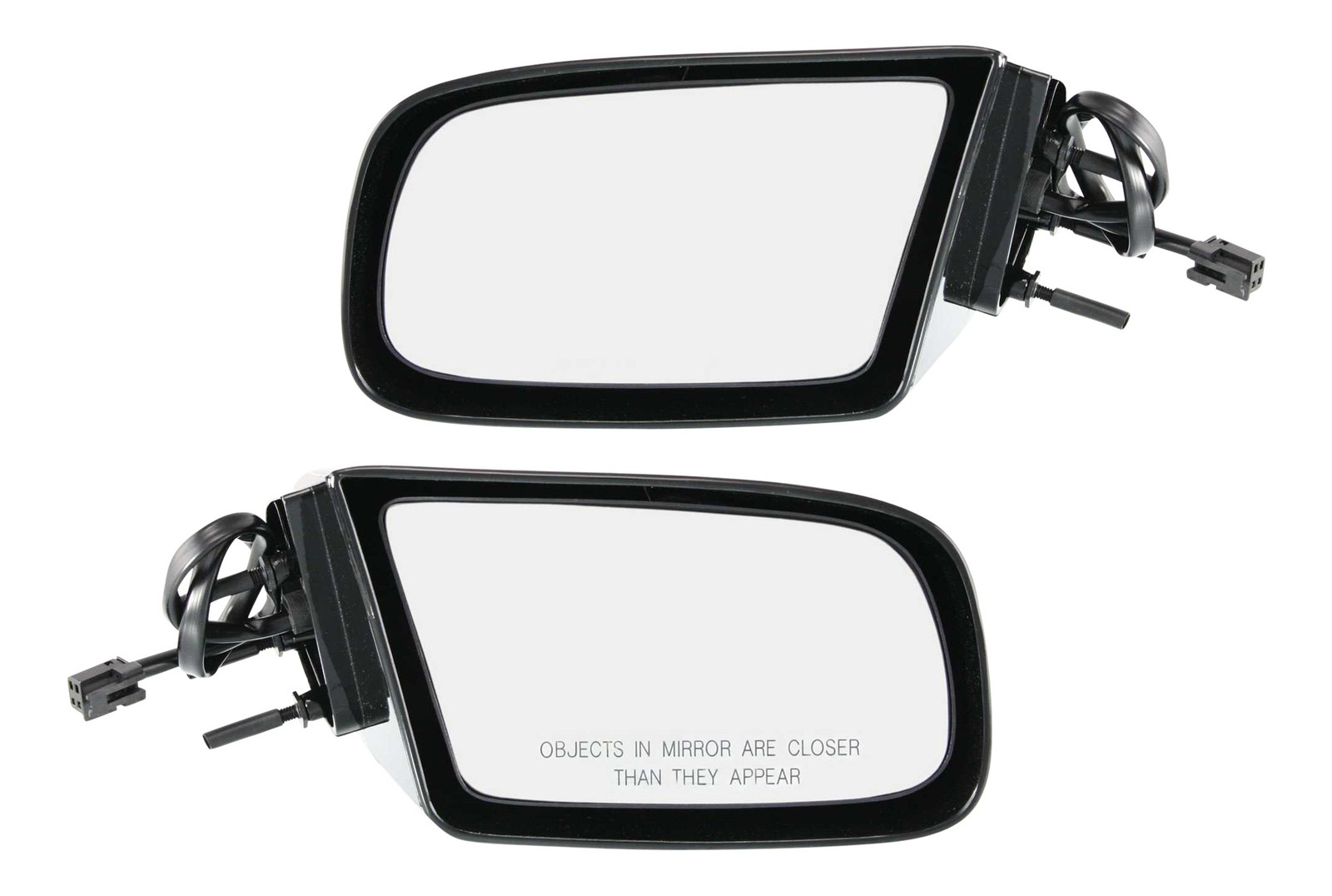 For 89-96 Regal & Grand Prix Rear View Mirror Power Non-Heated Non-Fold PAIR SET
