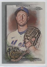 2022 Topps Allen & Ginter Chrome Refractor Max Scherzer #132 0vf5