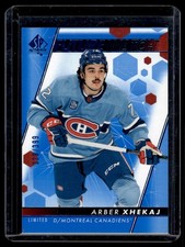 2025-26 Sp Authentic Future Watch Blue Arber Xhekaj RC /399 #154