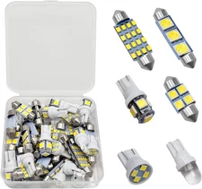 42PCS LED Interior Car Lights, Super Bright White Bulb Replacement Kit Set... 