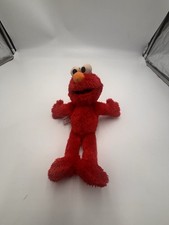 Sesame Street Elmo Plush Toy Red Stuffed Animal Soft Doll 12