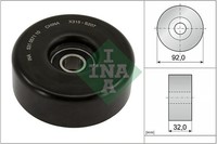 Spannrolle Keilrippenriemen Schaeffler INA 531 0571 10 FüR Mercedes CLK Klasse