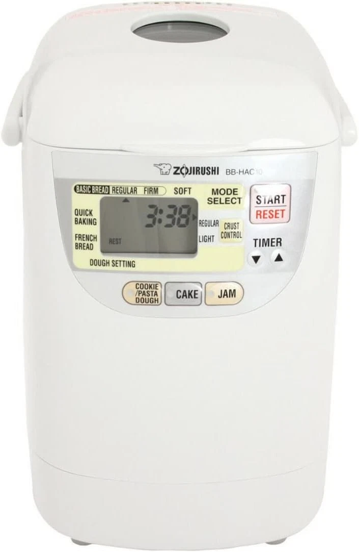 Zojirushi BB HAC10 Mini Breadmaker 1 Pound Loaf White