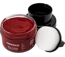 Tarrago Self Shine Shoe Polish w/ Applicator for leather - 1.76 fl oz - Red #12