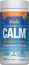 Natural Vitality CALM Kids Magnesium - Sweet Citrus - 120
