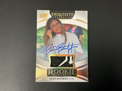 2025 GOODWIN EXQUISITE GOLD SPECTRUM ROOKIE PATCH AUTO 1/1 BIANCA BUSTAMANTE