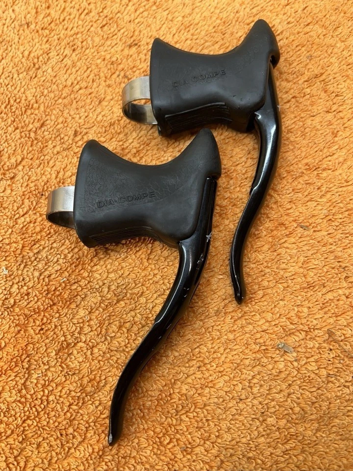 Новые из старых запасов нераспакованные рычажные капоты для рычага дорожного тормоза Dia Compe Royal Gran Sport Aero /AGC251 - Изображение 4 из 4