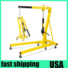Garvee 2 Ton Hydraulic Engine Hoist Folding Garage Shop Crane Cherry Picker Lift Garvee 2 Ton Hydraulic Engine Hoist Folding Garage Shop Crane Cherry Picker Lift