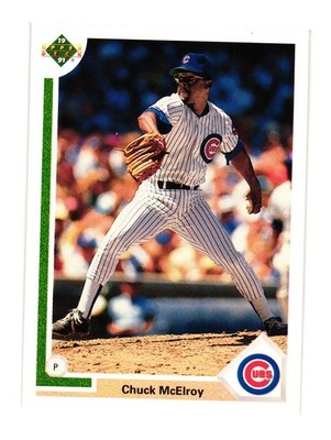 1991 Upper Deck Final Edition #29F Chuck McElroy Chicago Cubs