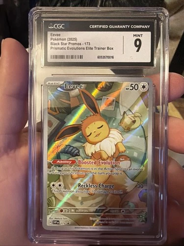 CGC 9 Eevee - 173 Sv: Scarlet & Violet Promo Cards Holo
