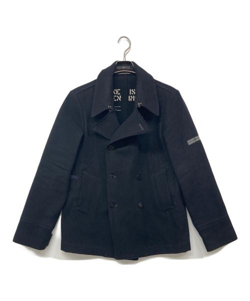 Wool Melton P Coat, Women's Classic Heavy Wool Overcoat, Used