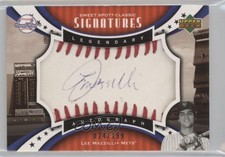 2007 Sweet Spot Classic Legendary Sepia Blue Ink 24/199 Lee Mazzilli Auto 2o7