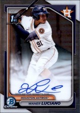 2024 Bowman Chrome #CPA-WL Waner Luciano Prospect Autographs