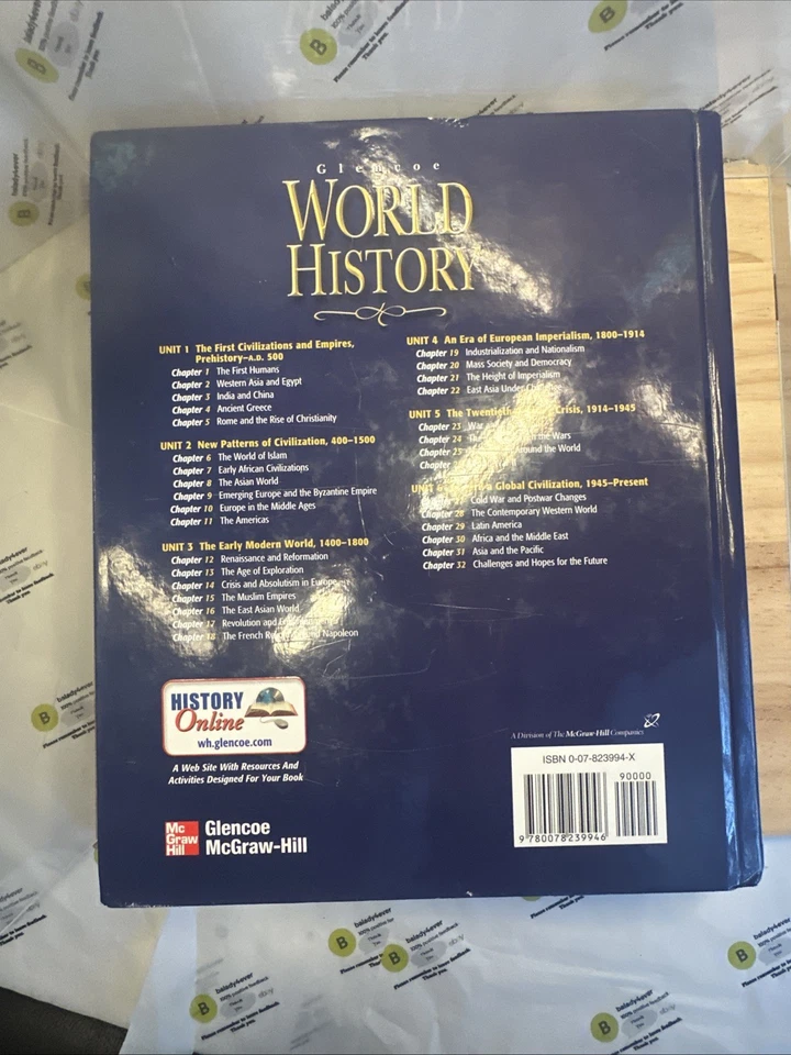 Glenco World History by Spielvogel National Geographic - Image 2 of 4