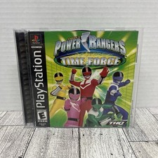 Power Rangers: Time Force  (Sony Playstation 1, PS1) Complete CIB