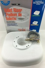 Thetford Brand 24967 White Camper RV Motorhome Permanent Toilet 2 1/2" Riser