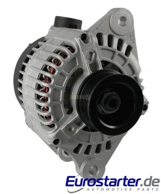 1** Alternator 100A New with OE Ina Freewheel - OE No. 63321803 for Alfa, Fiat