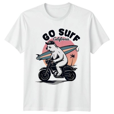 Go Surf California T-Shirt Surfen Strand Lifestyle Geschenk für Sie und Ihn