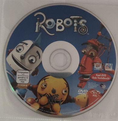 20th Century Fox Robots DVD Film FSK6 Kauf-DVD RC2 PAL F2-24234-SE