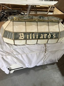 Vintage Pool Table Light