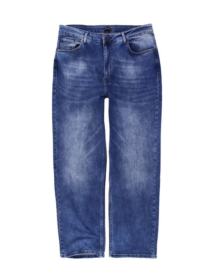 Lavecchia Übergrößen Herren Comfort Fit Jeans Denim Jeanshose Hose - Bild 4 von 4