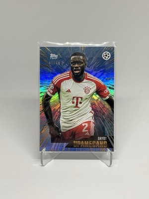2023 Topps UEFA Club Competitions Gold Dayot Upamecano SSP /49 Bayern München