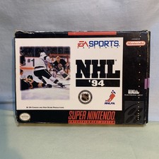 NHL 94 Super Nintendo Entertainment System (SNES, 1993) CIB