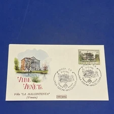 VILLE VENETE LA MALCONTENTA VENICE - Envelope First Day FDC