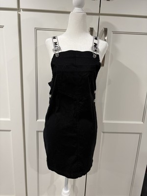 H & M Black Denim Minidress