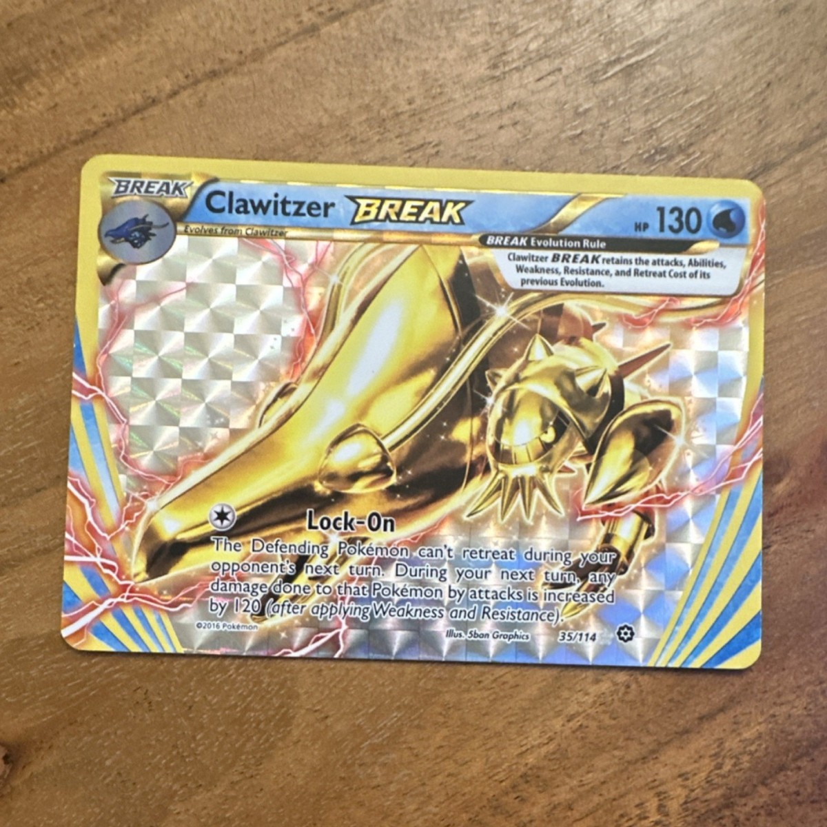 Clawitzer BREAK 35/114 XY - Steam Siege Holo for sale online | eBay