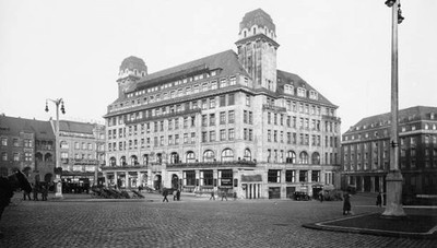 The Hotel Handelshof In Essen Germany 1920 OLD PHOTO