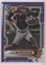 2021 Bowman Draft Chrome Purple Refractor 234/250 Adley Rutschman #BDC-31 0wb0