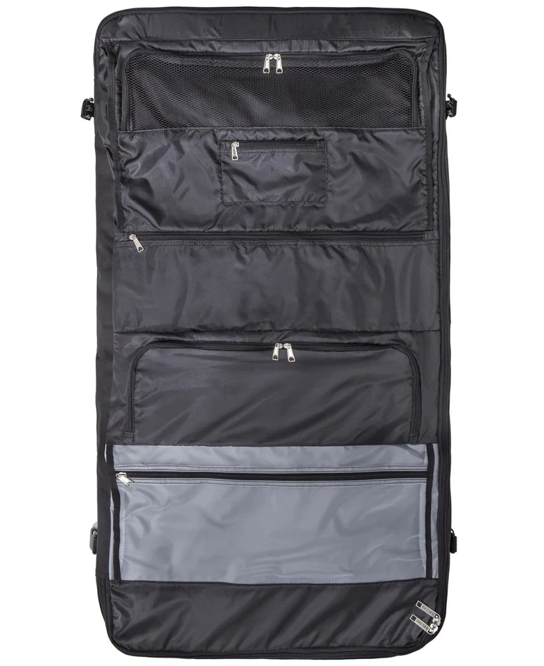 New Delsey Garment Cover Bag - 45" Deluxe Black - Image 2 of 4
