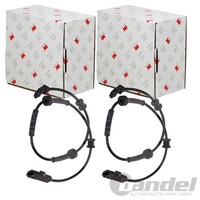 2X Nk ABS-SENSOREN Hinten Passend FÜR Renault Laguna Links+Rechts | 293934