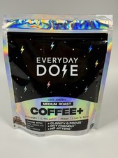 Everyday Dose Mushroom Coffee  Medium Roast Collagen Protein Nootropics Focus