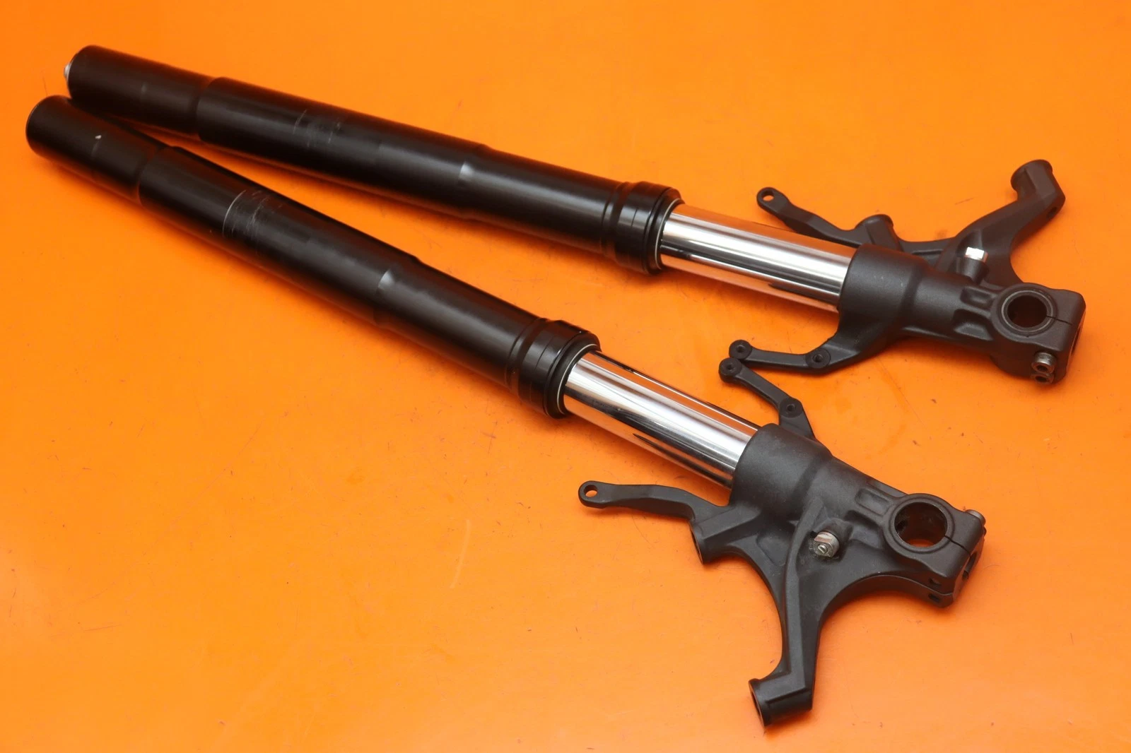 2004-2006 YAMAHA YZF R1 OEM STRAIGHT FRONT FORKS SHOCK SUSPENSION SET PAIR