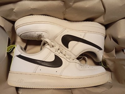 Nike Air Force 1 '07 White Neon Blanc - Sneaker Damen  - Gr. 41