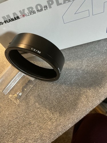 Brand New W/Box Carl Zeiss Makro-Planar T* 50mm F/2 ZF Nikon F Mount - Picture 5 of 16