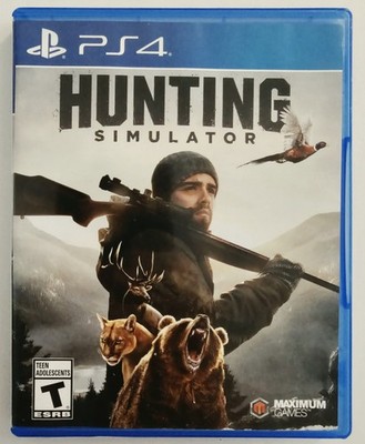 HUNTING SIMULATOR PLAYSTATION 4 PS4 VERY GOOD CONDITION FAST SHIPPING 