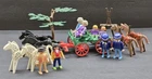 Playmobil  Green Wagon Western Bundle - Vintage 1970s-1980s - Fast Shipping!!