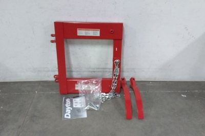 #ad #ad Dayton 21VG40 55 Gal Drum Cap 1000 Lb Load Cap Red Welded Steel Drum Grab $139.99