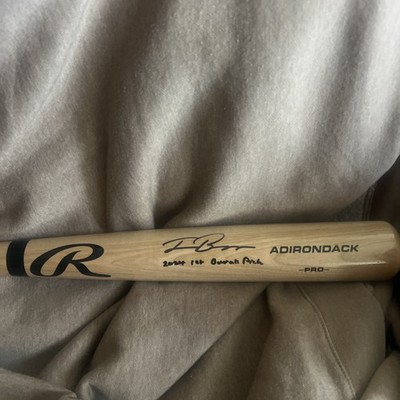 Travis Bazzana Autographed Baseball Bat Inscribed  2024 1st Overall Pick  