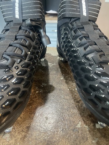 Nike Men’s Force Savage Pro 2 D Lineman Black White Football Cleats Size 16 - Picture 7 of 22
